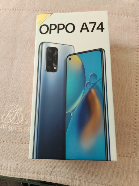 handy, SMARTPHONE, OPPO A74, Ocean Blue, gebraucht, Topp Zustand,