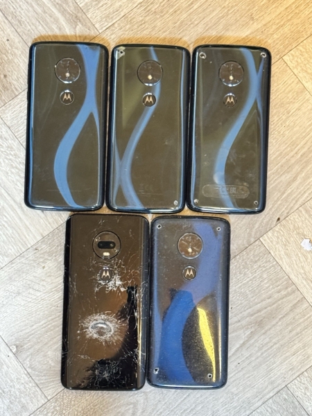 5 x Motorola G7 Power – Smartphone – für Ersatzteile oder Reparatur