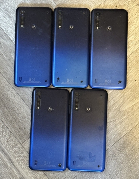 5 x Motorola G8 Power ( XT2055-1) Smartphone – für Teile oder Reparatur Job 2