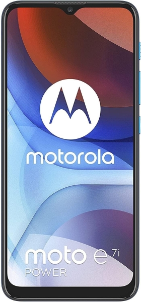 Motorola Moto E7i Power Smartphone 2GB RAM 32GB Dual Sim Tahiti Blue ENTSPERRT