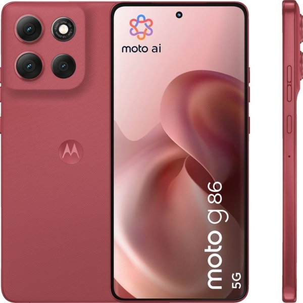 Motorola moto G86 5G 256 GB Chrysanthemum Dual SIM Smartphone Handy