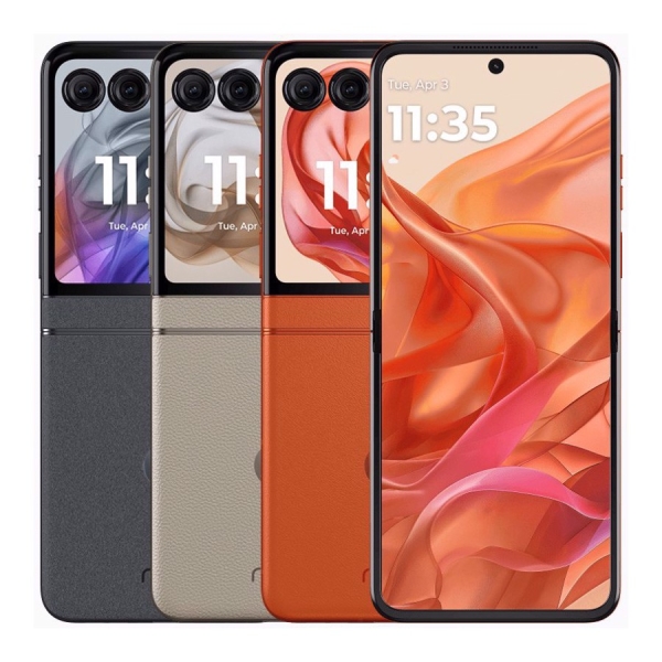 Neu Motorola RAZR 50 2024 XT2453 5G Smartphone Ohne Vertrag 8G+256GB Grey/Orange