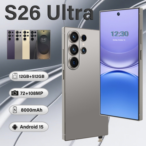New S26 Ultra 5G Smartphone 6.9″ Factory Unlocked Android Cellphones Dual SIM