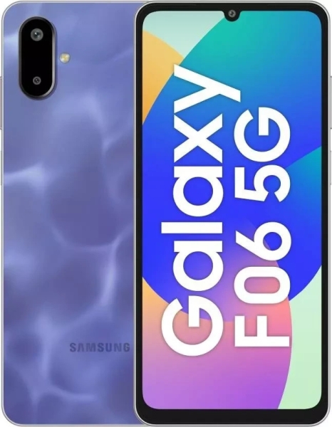 Samsung Galaxy F06 5G (Lit Violet, 4 GB 128 GB) entsperrt Global Smartphone