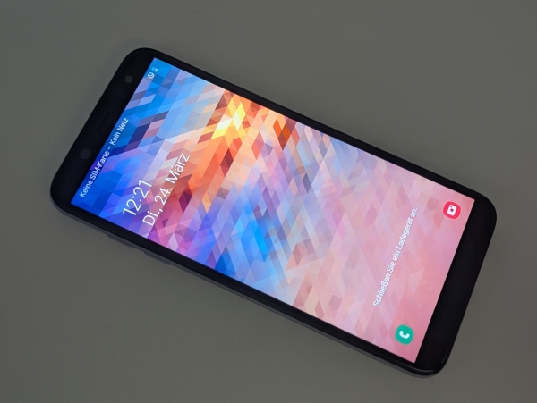 Samsung Galaxy A6 Duos 32GB Orchidee Grau Android 10 Smartphone A600FN