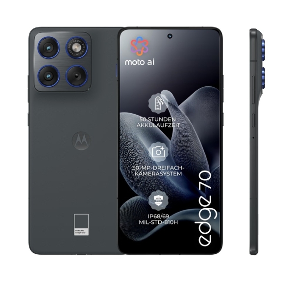 Motorola edge 70 12GB + 512GB PANTONE® Gadget Gray Smartphone #25135115