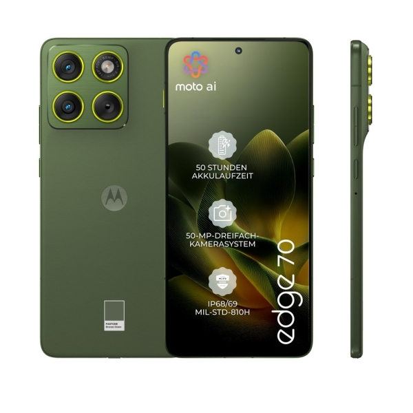 Motorola edge 70 12GB + 512GB PANTONE® Bronze Green Smartphone #2879130
