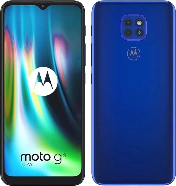Motorola Moto G9 Play 64GB Blau Dual Sim 4G LTE Entsperren Android Smartphone