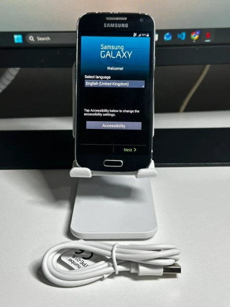 Samsung Galaxy S4 mini GT-I9195 – 8 GB – Smartphone Black Mist (entsperrt)