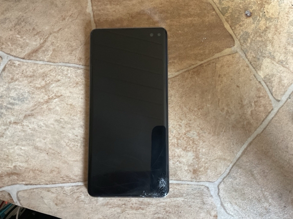 Samsung Galaxy S10+ Smartphone Schwarz Dual SIM 123 KB Slate Stil DUOS