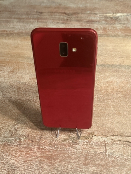 SMARTPHONE SAMSUNG GALAXY J6 PLUS 2018 32GB Rot Defekt