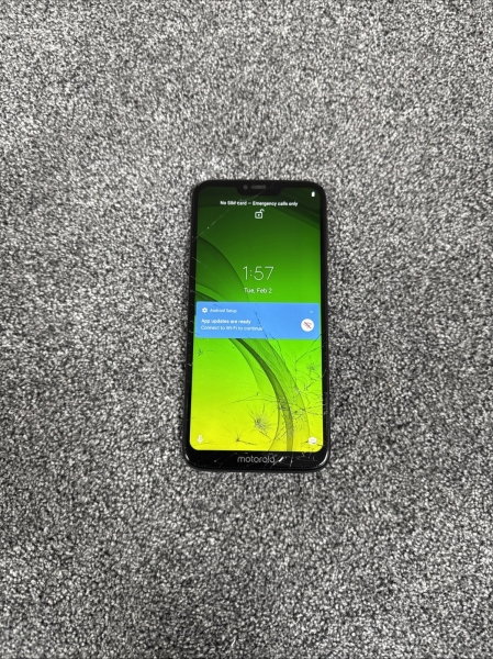Motorola Moto G7 Power schwarz entsperrt 32GB 6,2″ Android Smartphone lesen Sie unten