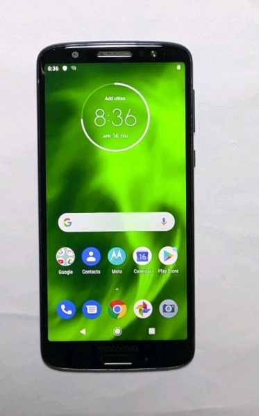Motorola Moto G6 Smartphone, XT1952-4, 32GB, Vodafone Netz, Rahmen gesprungen