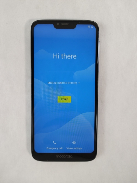 Motorola Moto G7 Power XT1955-6 32 GB Android 10 Verizon Nur Smartphone Blau