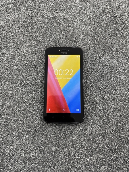 Motorola Moto C XT1754 schwarz entsperrt 8GB 5,0″ 5MP 1GB RAM Android Smartphone