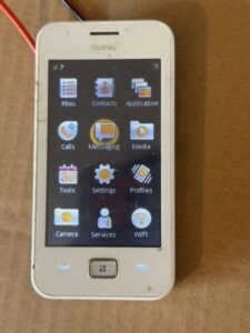 Orange Sydney Orange Network weiß 32MB 3,2″ Android ZTe Smartphone – 2G