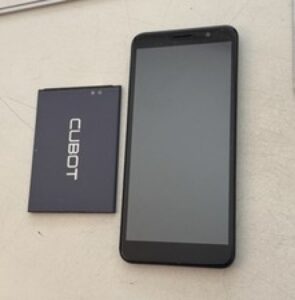 Smartphone Cubot J5 Teilespender – Display Lcd Accu Platine Board Kamera Etc Ok