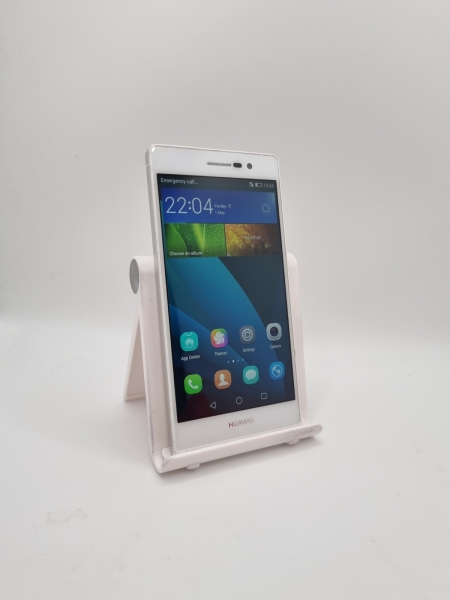 Huawei Ascend P7 weiß entsperrt 16GB 5,0″ 13MP Android Smartphone gesprungene Rückseite