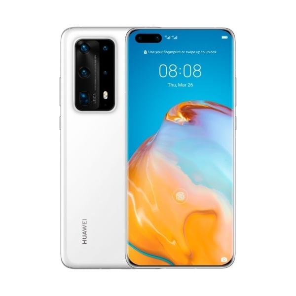 SMARTPHONE HUAWEI P40 PRO+ PLUS 5G ELS-N39 DUAL SIM 512GB 50MP WEISS NO P50