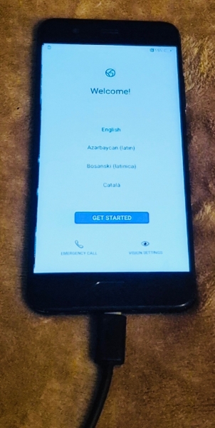 Huawei P9 schwarz/grau Smartphone funktionstüchtig entsperrt bitte Beschreibung lesen