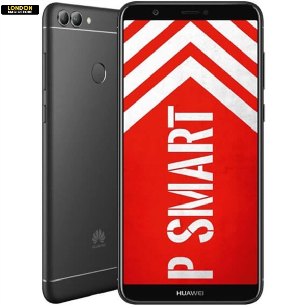 Huawei P Smart 2017 FIG-LX1 schwarz 32GB Dual SIM 4G Smartphone Vodafone gesperrt