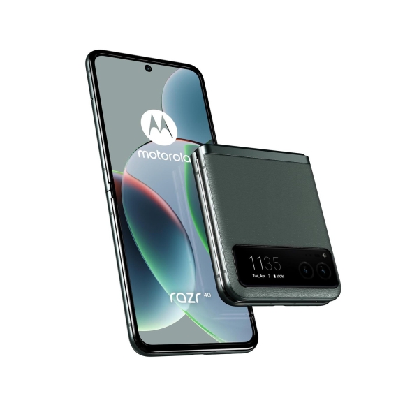 Motorola Razr 40 256GB Android entsperrt SIM 5G grün Handy Smartphone DEFEKT