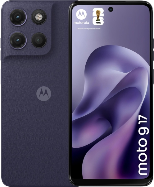 Motorola Moto G17 4G LTE Smartphone 128GB/4GB 50MP Dual-SIM Pantone Evening Blue