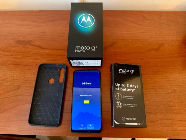 Motorola Moto G8 Power XT2041-3 Smartphone 4GB RAM 64GB Capri Blue