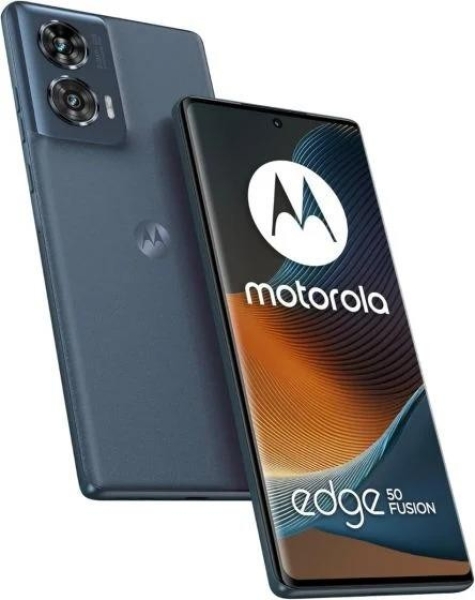 Motorola Edge 50 Fusion 256GB entsperrt SIM 5G blau Handy Smartphone RISSIG
