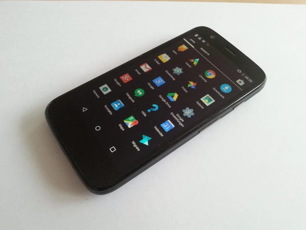 MOTOROLA MOTO G SCHWARZ 8GB WIE NEU OVP OHNE SIMLOCK ANDROID SMARTPHONE 4,5″