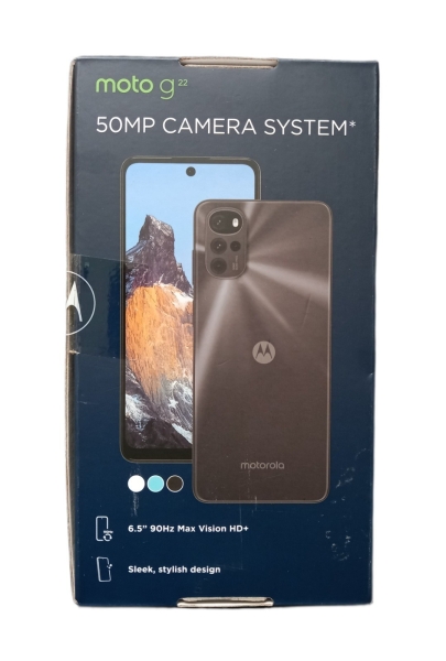 Motorola XT2231-2 Moto G22 4G 6,5″ Smartphone 64GB 4GB RAM entsperrt – brandneu