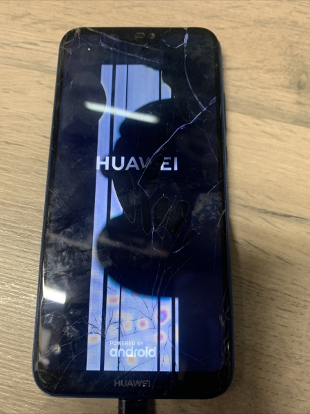 Huawei P20 lite – 64 GB – Smartphone Klein Blue (entsperrt) – für Teile oder Reparatur