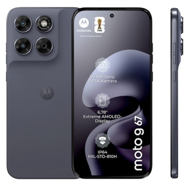 MOTOROLA moto g67 5G Smartphone Handy 128 GB, Arctic Seal XT2621-2
