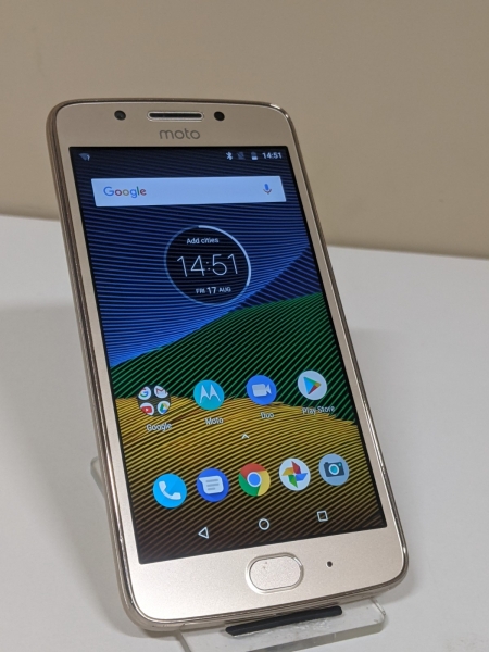 Motorola Moto G5 Gold Tesco Android Touchscreen Smartphone Handy 16GB