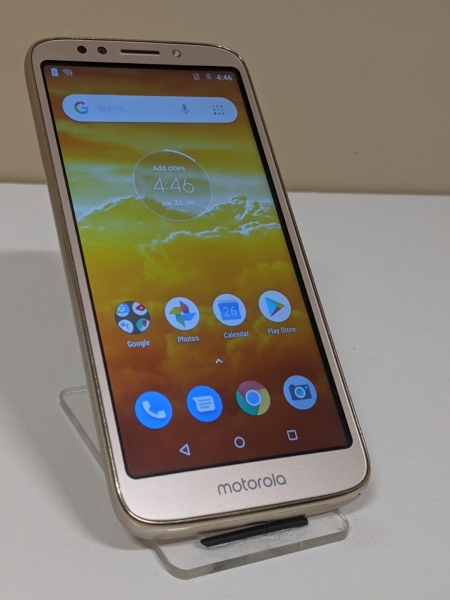 Motorola Moto E5 Play Gold Tesco 16GB 5,2″ 8MP Android Smartphone Handy