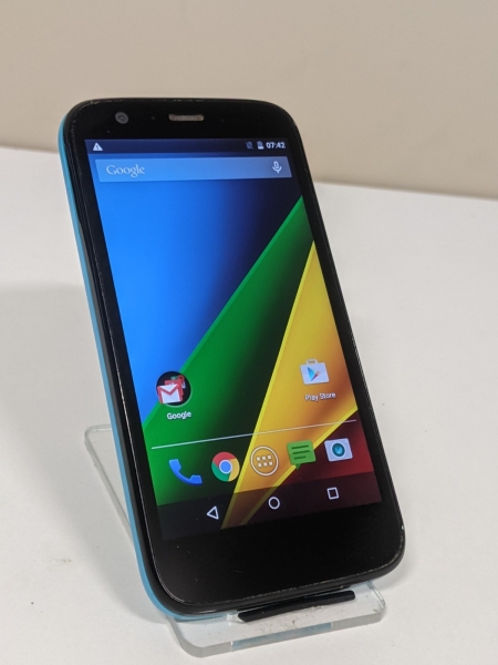 Motorola Moto G 4G 1. Gen XT1039 8GB Tesco Locked Blue Android Smartphone