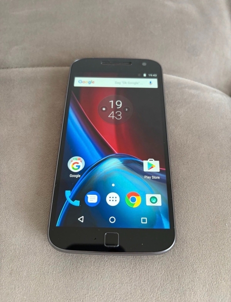 Motorola Smartphone Moto G4 Plus – 16GB – Schwarz – Ohne Simlock – 5,5 Zoll