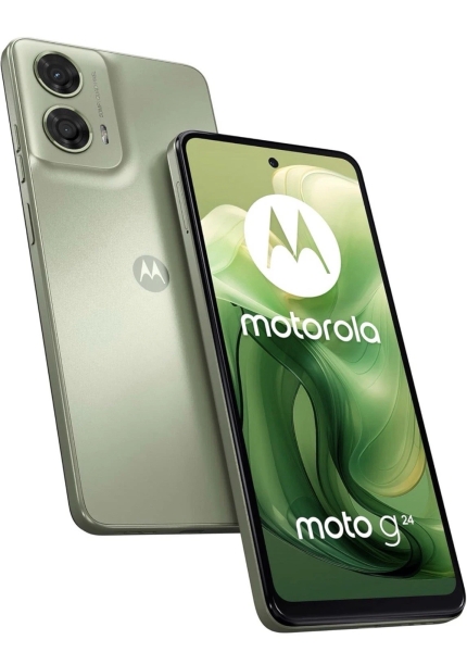 Motorola Moto g24 6,5″ Smartphone 4GB/128GB – Ice Green – Nagelneu und versiegelt