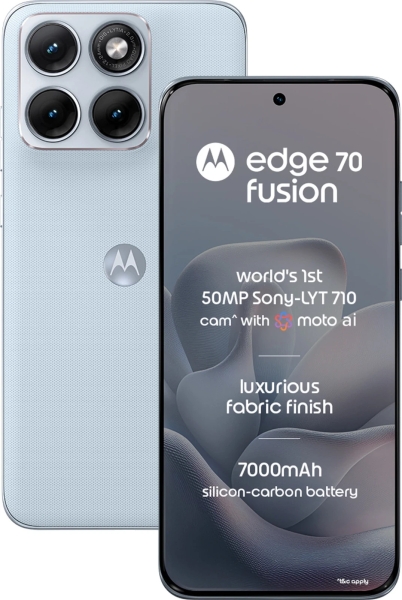 MOTOROLA Edge 70 Fusion (COUNTRY AIR, 8+256GB) Snapdragon® 7s Gen 4 Smartphone