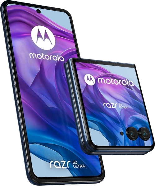 Motorola Razr50 Ultra Midnight Blue 512GB 12GB Dual-SIM entsperrt Smartphone