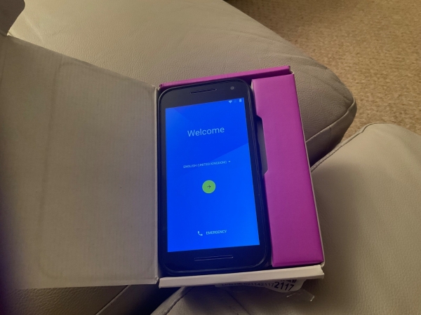 Motorola Moto G 3. Generation – 8 GB – Smartphone schwarz (entsperrt) – gebraucht sehr guter Zustand