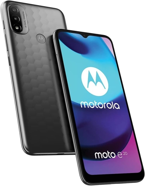 Motorola Moto e20 Mineral Grey entsperrt 32GB 6,4″ OLED 50MP Android Smartphone B