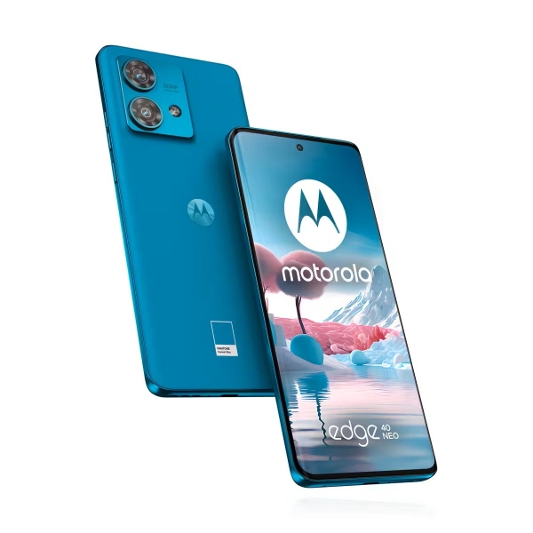 Motorola Edge 40 Neo XT2307‑1 256GB 5G Caneel Bay Android Smartphone WoW SehrGut