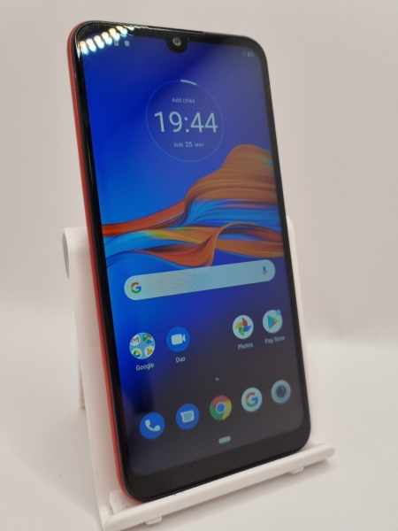 Motorola Moto E6 Plus rot entsperrt Dual SIM 32GB 6,1″ 13MP Android Smartphone