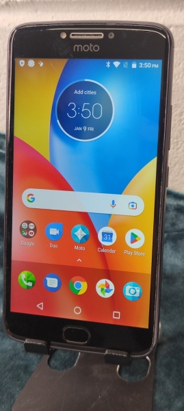 Motorola Moto E4 Plus grau 16GB entsperrt Android Touchscreen Smartphone
