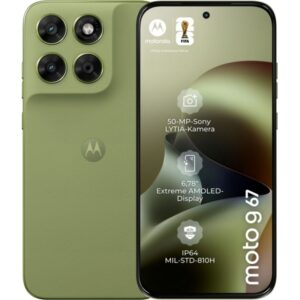 Motorola XT2621-2 Moto G67 5G Smartphone 128GB 4GB RAM PANTONE nile Dual-Kamera