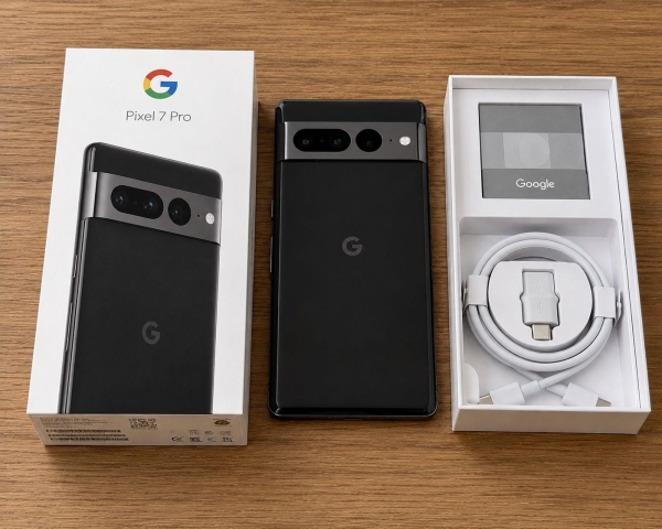 Google Pixel 7 Pro 512GB Obsidian entsperrt 5G Smartphone – makelloser Zustand