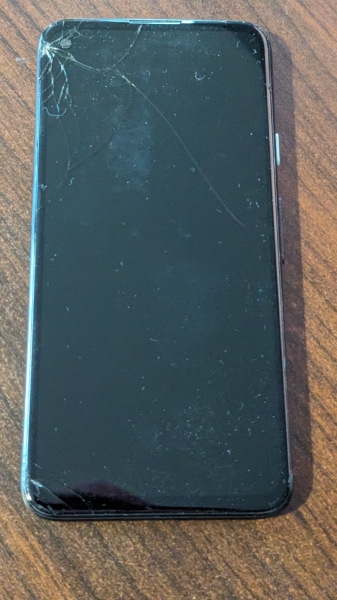Google Pixel 4a schwarz Android Touchscreen Smartphone defekt (Display defekt)