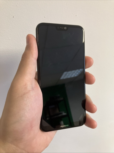 Huawei P20 Lite 64GB schwarz Smartphone kein WLAN gesprungen Rückseite als Ersatzteil verkauft