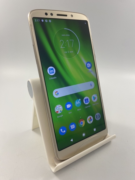 Motorola Moto G6 Play Gold entsperrt 16GB 5,7″ 13MP Android Smartphone gesprungen